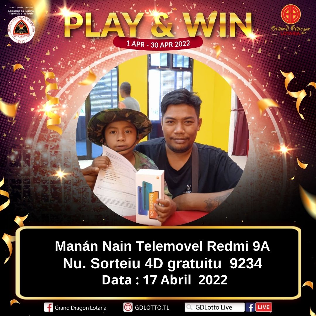 Play & Win Winner brings home Redmi 9A Phone