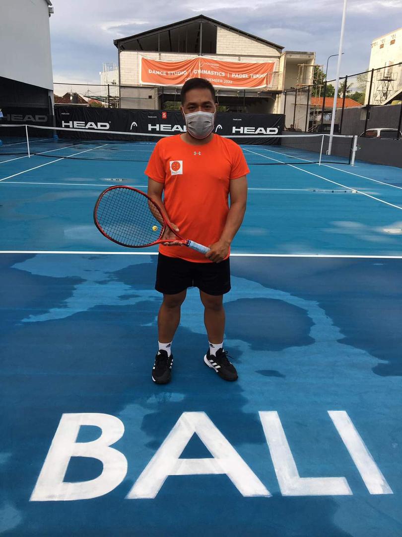 Grand Dragon Lotaria Apoio Tennista ba kompete iha Bali Open 2022