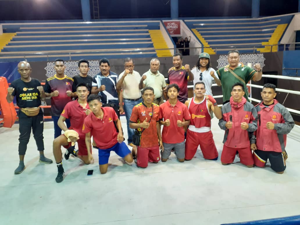Boxista Timor-Leste try out iha Kupang hodi halo Preparasaun ba Sea Games Cambodia 2023