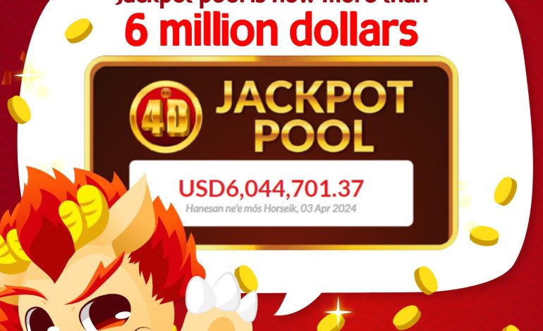 6 Million Jackpot is HERE!