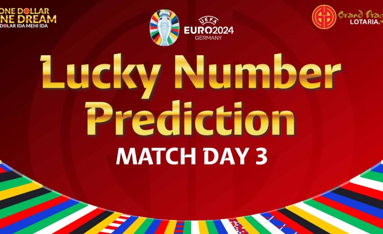 Lucky Number Prediction MatchDay3 for UEFA European Football Championship