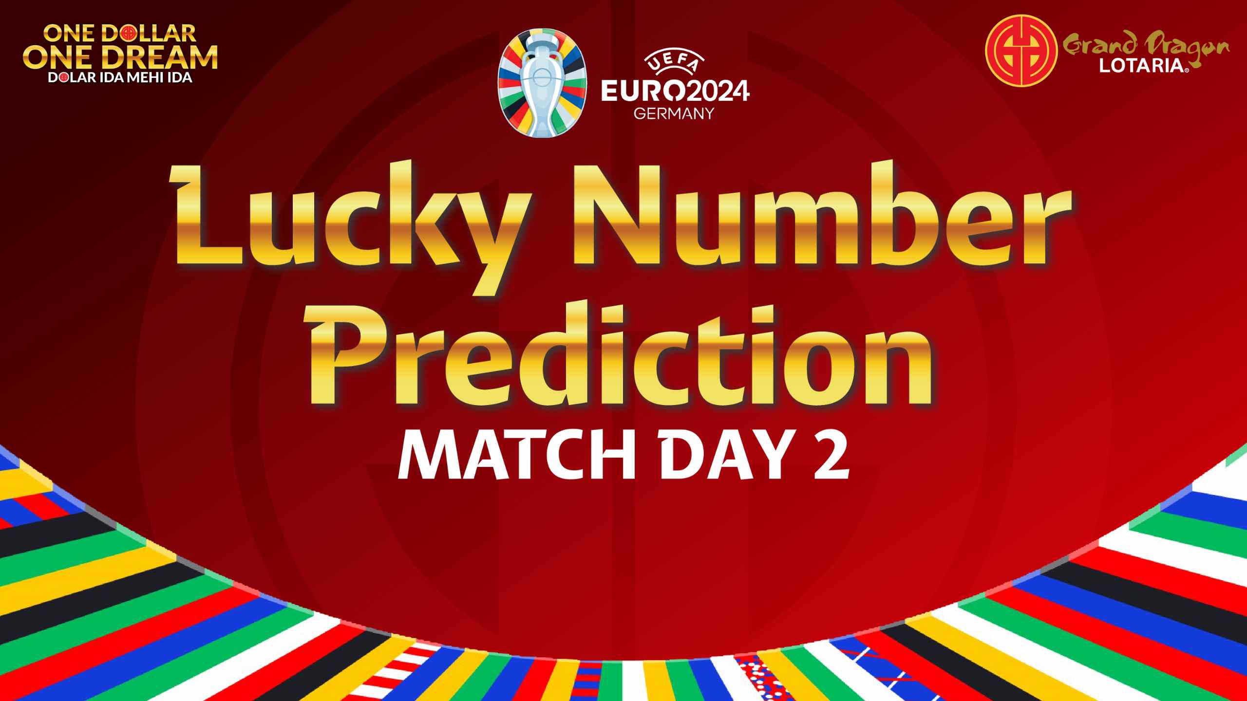 Lucky Number Prediction MatchDay2 for UEFA European Football Championship