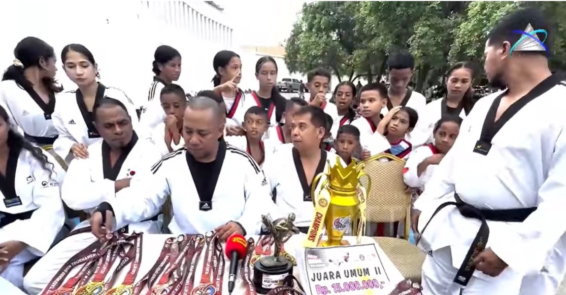 GD Lotaria Sponsored Taekwondo Team Won Second Prize