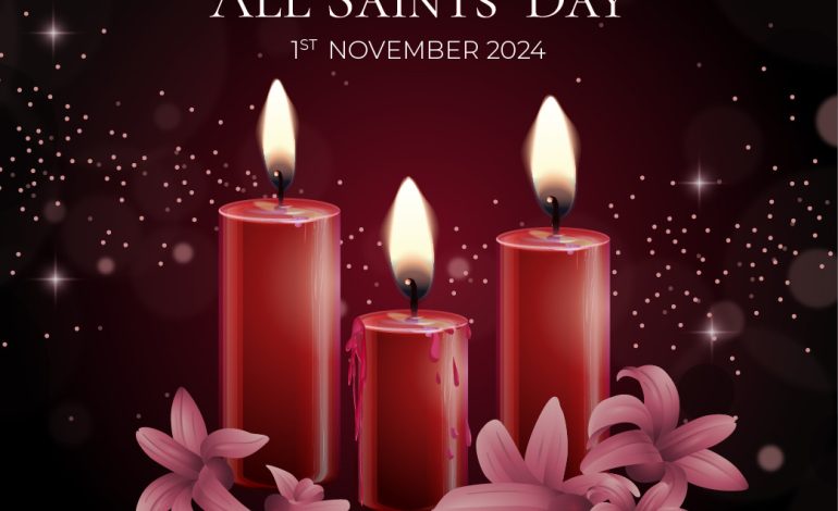 Wishing everyone “All Saints Day!”