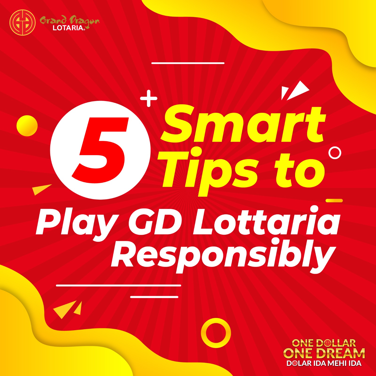 Five Smart Tips to Play GD Lottaria Responsibly