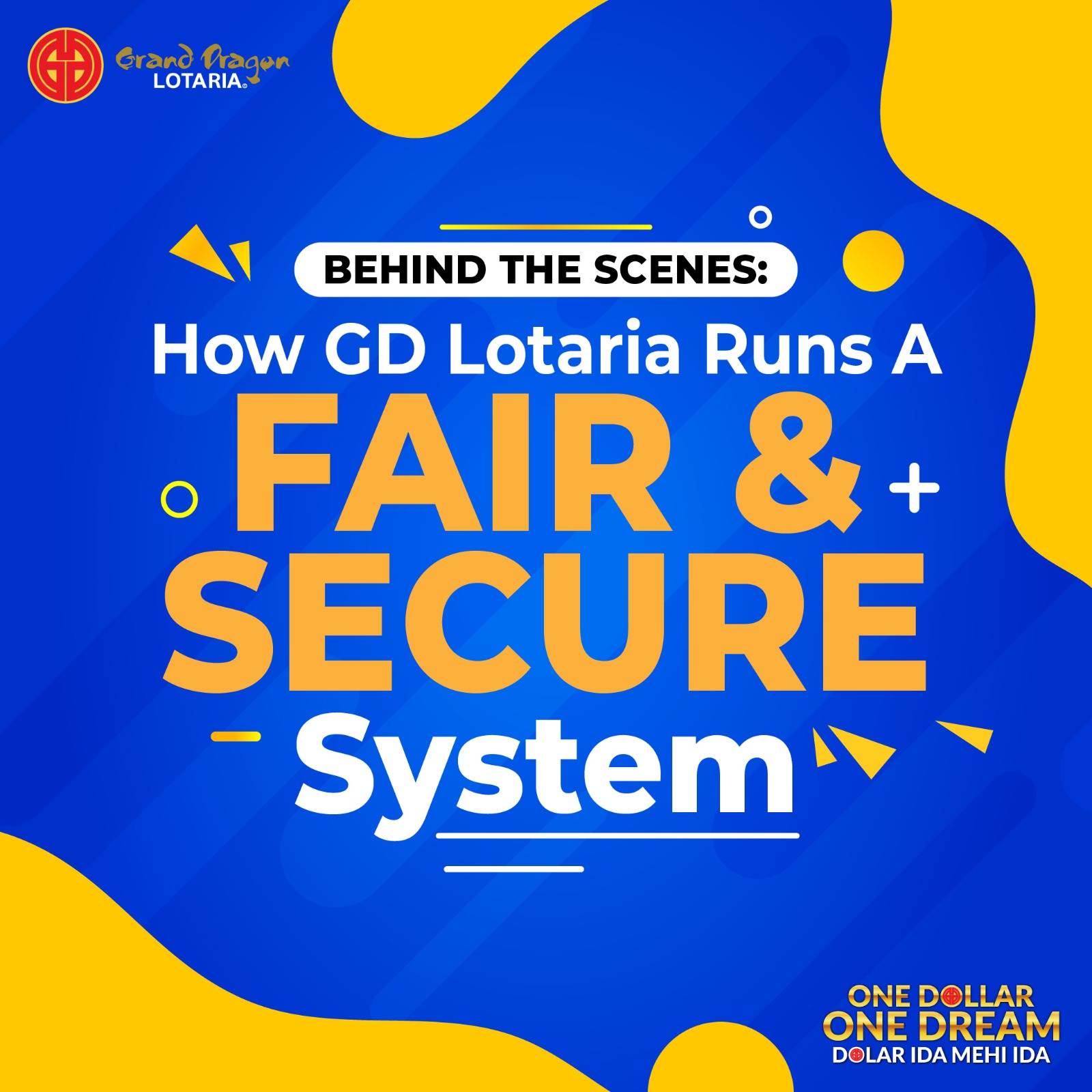 Behind the Scenes: How GD Lottaria Runs a Fair and Secure System